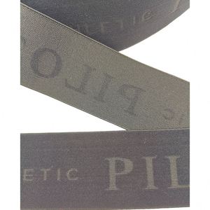 Sangle élastique en polyester de 2,5 cm personnalisable en gros avec bande gaufrée pour sous-vêtements et vêtements - Product Image 5