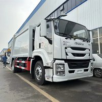 10-15 CBM nouveau modèle ISUZU camions compacteur à ordures à vendre