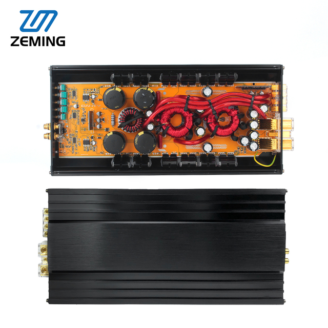 Class D Stable Output Car Monoblock Amplifier Commercial Vehicle Car Speaker Automobile Audio Modified Power Amplifier