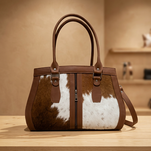 Handicrafts Natural Leather Handbags Fashionable Shopping Bags Lightweight Water Resistance Luxury Bags Purse Large Capacity - Product Image 1