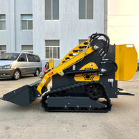 Chine mini chargeuses compactes à dérapage marteau hydraulique prix de la chargeuse compacte