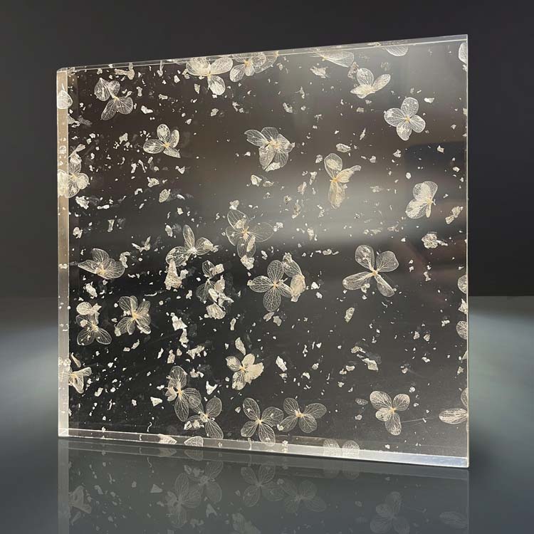 Acrylic tường gạch phòng tắm trang trí nội thất Ốp Mosaic sảnh thiết kế nội thất Glass Panel tường tấm gạch vật liệu linh hoạt đá