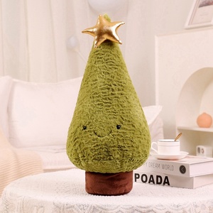 Design personalizzato divertente e carino abete rosso cuscino per albero di natale piumino stile orso giocattolo in cotone imbottito in peluche regalo di natale - Product Image 4