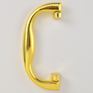 Modern Minimalist Industrial Style <b>Cabinet</b> Door Handle 85mm Hole Spacing Zinc Alloy Bar Shape <b>Gold</b> And Silver - Product Image 4