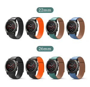 Bracelet en Silicone à motif de football pour Garmin <span class=keywords><strong>Fenix5</strong></span> <span class=keywords><strong>Plus</strong></span>/Feenix6, bracelet en Silicone pour Feenix 7Fenix 7X, accessoires de montre intelligente - Product Image 5