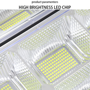 Nueva Lámpara <span class=keywords><strong>Solar</strong></span> para Exteriores, Impermeable IP67, ABS, 1000w 2000w 3000w, Todo en Uno, <span class=keywords><strong>con</strong></span> Sensor de Radar, <span class=keywords><strong>Panel</strong></span> <span class=keywords><strong>Solar</strong></span> y Control Remoto - Product Image 2