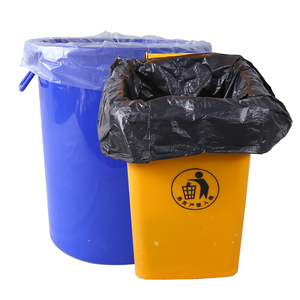 Bán buôn nóng bán Nhà máy cung cấp nhựa tái chế túi rác túi rác trên cuộn với <span class=keywords><strong>PP</strong></span> chuỗi cho ngoài trời và vườn - Product Image 4