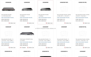 USG6510E USG6530E ไฟร์วอลล์รักษาความปลอดภัย USG6525E รุ่นใหม่และผลิตโดยสหรัฐอเมริกาพร้อมการรับประกัน1ปี - Product Image 6