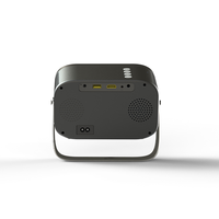 Mini projecteur portable avec lampe LED haute luminosité Système Android 9.0 Support vidéo 1080P Petite mise au point électronique