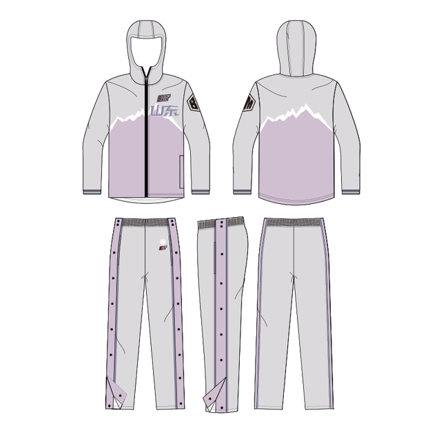 Custom Training Walkout Jackets  Full Sublimation Polyester Track Suits Moisture-Wicking  Windproof DesignTeamIndividual Logo