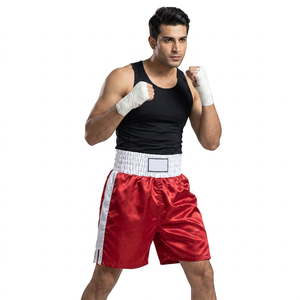 High Quality Customized Men's Muay Thai MMA Shorts Wholesale Kickboxing Boxing Fight Short Pants Martial Arts Wear - Product Image 1