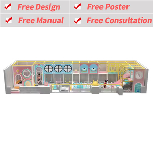 Low-Maintenance Steel Frame Kids Indoor Playground Equipment for Children with Soft Play Cubes - Product Image 2