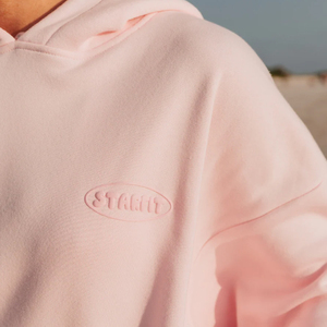 Sudadera con Capucha Unisex de Alta Calidad, Fabricada en Fábrica OEM, Personalizada, Color Rosa, Impresión Puff, Fabricante Personalizado - Product Image 3