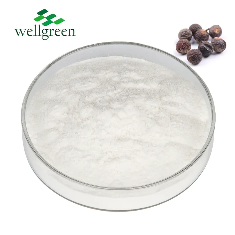 Tự nhiên surfactant sapindus soapnut 70% saponin lớp mỹ phẩm soapberry bột