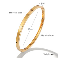 Charms Pulsera de acero inoxidable para mujer Joyería de moda que no se desvanece Regalos Pulseras Mujeres