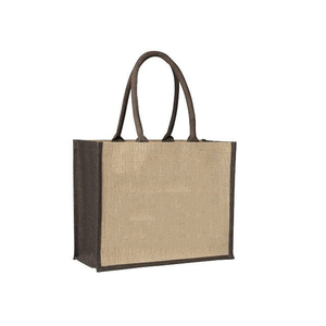 Sacs Đay Bán Buôn Tùy Chỉnh In Nối Màu Trắng Bông Đay Túi - Product Image 2