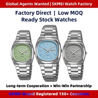 Relojes de Cuarzo Cuadrados Casuales SKMEI 2420 para Hombre, Reloj de Pulsera Analógico con Esfera Grande, Resistente al Agua, Reloj de Cuarzo al por Mayor para Hombre