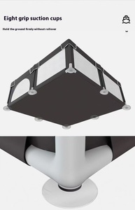 Recinto Multifunzionale per Interni, Pieghevole e Assemblabile, Box per Bambini, Adatto al Pavimento, Collegabile, in Tessuto Personalizzabile - Product Image 4