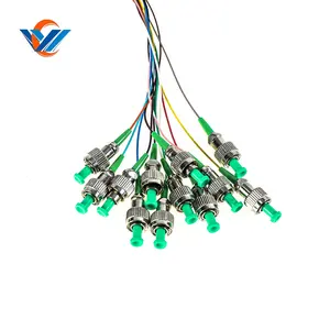 Optical Fiber Pigtail Buldle Pigtail 12 Core FC/APC Sm