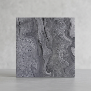 Carreaux de sol en céramique numérique blancs 30x30 cm, finition mate antidérapante, design hexagonal pour salle de bain et cuisine - Product Image 5