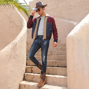 Botas Unisex Personalizadas de Moda Retro para Hombre, Botas de Caballero con Bordado de Flores Talladas, Botas Casuales de Piel Sintética para Hombre - Product Image 3