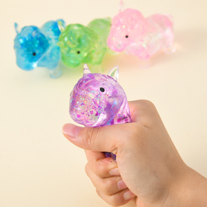 Pallina Antistress Unicorno Squishy con Glitter, Giocattolo da Spremere a Lenta Risposta, <span class=keywords><strong>Serie</strong></span> Maltose per Bambini e Ragazzi - Product Image 2