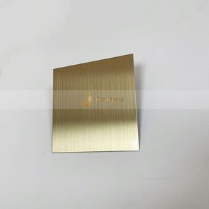 Lámina Decorativa de Acero Inoxidable M56 304 NO.4, Acabado Cepillado, Placa de 4x8, Estándar JIS, Espesor de 0.5-0.8mm, Corte y Soldadura - Product Image 4