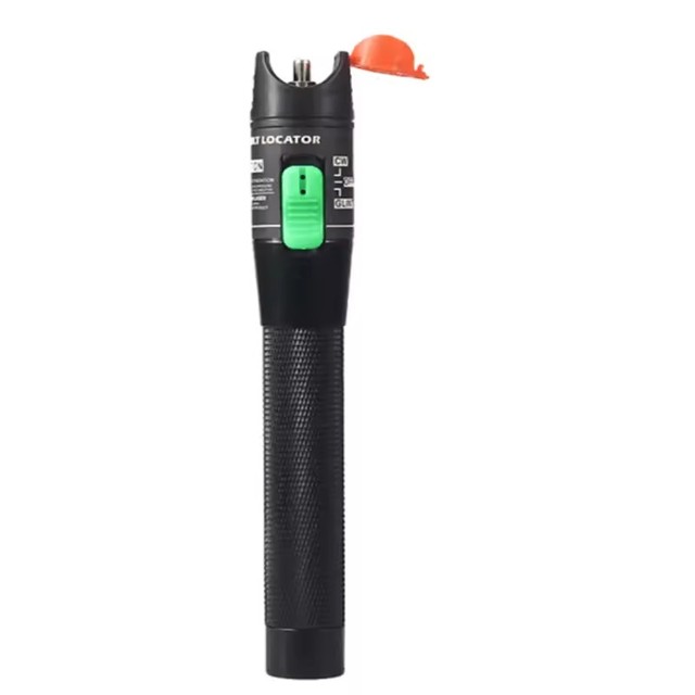 15-100mW Fiber Optic Visual Fault Locator Fast Charging Red Light Laser Tester for SC FC ST Connector