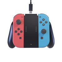 Manette de charge ergonomique avec confort amélioré, maintien sûr et antidérapant pour accessoires de jeu Switch