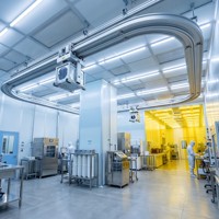 Riel de Guía Curvo de Aluminio Extruido Personalizado Industrial con Corte y Doblado de Precisión para Semiconductores AS RS AMHS