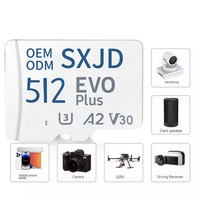 Carte Micro TF/SD haute vitesse d'usine 32 Go 1 To classe 10 U3 128 Go carte mémoire de téléphone 256 Go pour Wii PS Vita 32 Go 1 To disque de numérisation pour