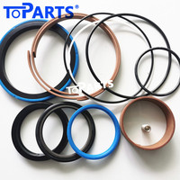 Kit de réparation de joints pour vérin hydraulique TOPARTS 11709543 pour vérin de bras de chargeuse-pelleteuse BL70 (Matériaux PU+NBR+PTFE)