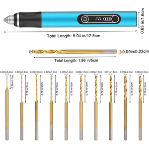 JANGKLIFE Outil de polissage rotatif électrique DIY, stylo de gravure sans fil de haute qualité à chargement USB, mini-meuleuse métallique - Product Image 2