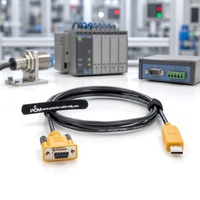 Câble clavier USB vers DB9 femelle HID CH9328, adaptateur convertisseur RS232 vers USB HID pour instruments industriels POS, automatisation, capteur