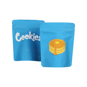 Bolsa de soporte reciclable <span class=keywords><strong>biodegradable</strong></span> impresa en huecograbado con logotipo personalizado, embalaje de papel de aluminio de 3,5G, bolsas Mylar, almacenamiento de alimentos y dulces - Product Image 2