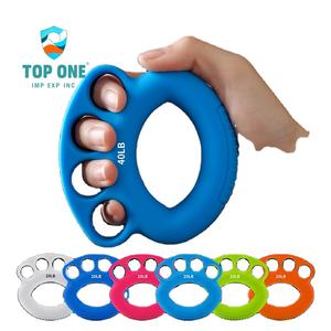 TopOne Fitness artritis dedo terapia física entrenador silicona pinza Fidget Spinner silicona empuñaduras de mano - Product Image 2