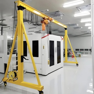 Grue <span class=keywords><strong>portique</strong></span> électrique portable haut de gamme avec moteur et boîte de vitesses, capacité de levage de 1,5 à 6 tonnes pour l'entreposage en entrepôt - Product Image 5