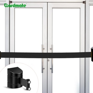 Barrière à ceinture magnétique murale pour épicerie, magasin de détail, aéroports, banques, sécurité, rétractable - Product Image 1