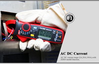 UNI-T UT210D UT210E Auto Range True RMS AC DC Mini Clamp Meter