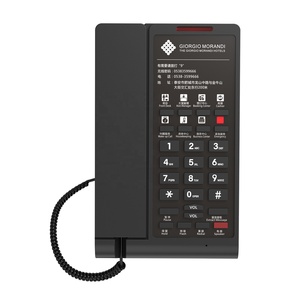 Teléfono <span class=keywords><strong>Fijo</strong></span> Personalizable Sachikoo SN-0016 <span class=keywords><strong>para</strong></span> Habitaciones <span class=keywords><strong>de</strong></span> Hotel, con Cable, LAN, Correo <span class=keywords><strong>de</strong></span> <span class=keywords><strong>Voz</strong></span>, Plástico ABS, Placa con Logotipo Grande - Product Image 1