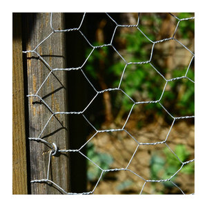 Gà trang trại nhà lục giác dây thép <span class=keywords><strong>Net</strong></span> mạ kẽm lưới kim loại hàng rào cho gia cầm - Product Image 1