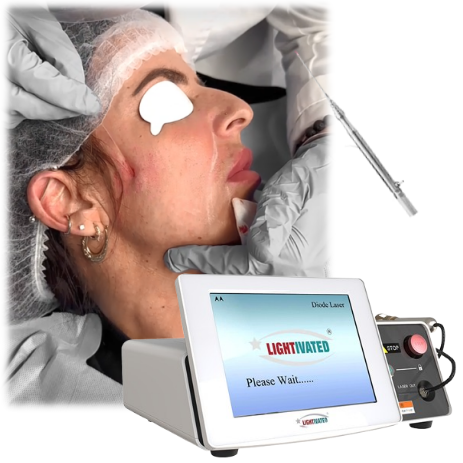 Chin Laser 980nm 1470nm Lipolysis Vaser Liposuction Fat Burning Fast Slimming Medical Aesthetic Medicine