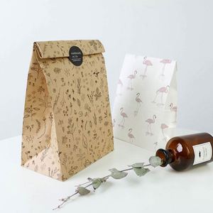 Custom Eco-friendly Colorful Custom Printing Kraft Paper <b>Bag</b> Retail Gift Packaging Candy Paper <b>Bag</b> Without Handle - Product Image 1