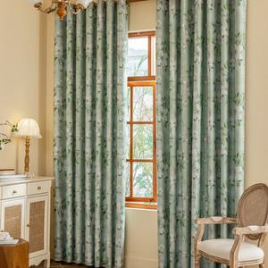 Rideaux imprimés occultants complets de Style moderne Simple nordique pour chambre salon oeillet dessin animé livraison directe printemps - Product Image 6