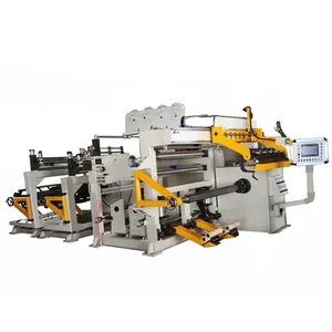 Automatic PLC Control Low Voltage Transformer Foil Winding Machine With Cutter