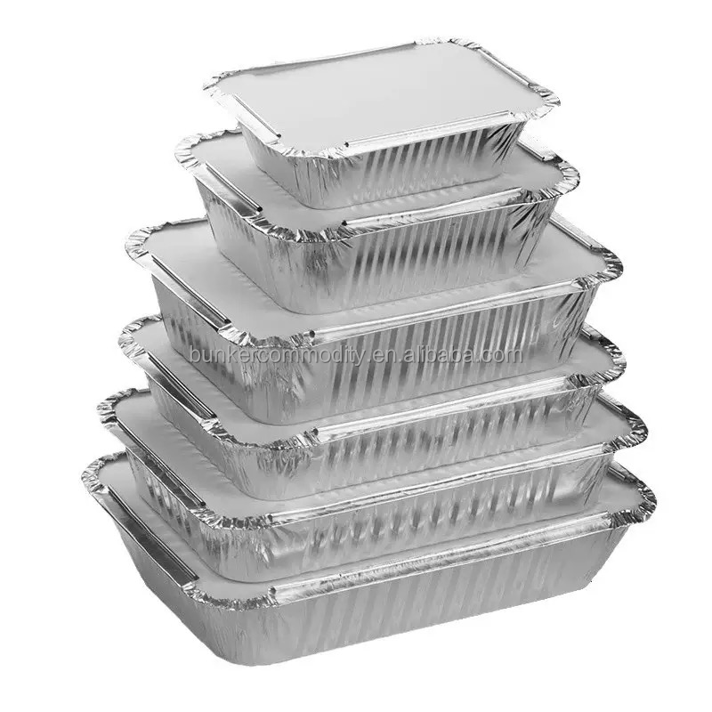Disposable Aluminum Foil Rectangular Baking Tray