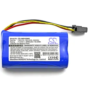 2600mAh بطارية ل الجانب الطبية نظام Covidien 185-0152 186-0208 OM0084 نظام مكرر فيستا VTI 14564 فيستا الرؤية مكرر رصد