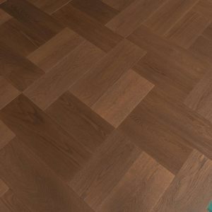 Suelo de Madera de Roble Blanco de Cacao, Parqué Geométrico de Forma Especial, Certificado FSC Premium, para Villas de Lujo - Product Image 1