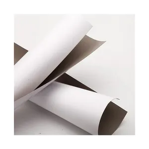 wholesale coated duplex board paper with grey board packaging used gray back coated duplex cardboard for gift packing