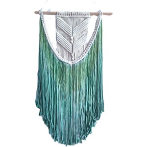 Décoration murale en coton, grande taille, à thème boho, décoration murale en macramé, tissu tissé, <span class=keywords><strong>tapisserie</strong></span> suspendue, art - Product Image 2